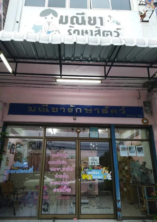มณียารักษาสัตว์ คลินิก-โรงพยาบาลสัตว์ นนทบุรี