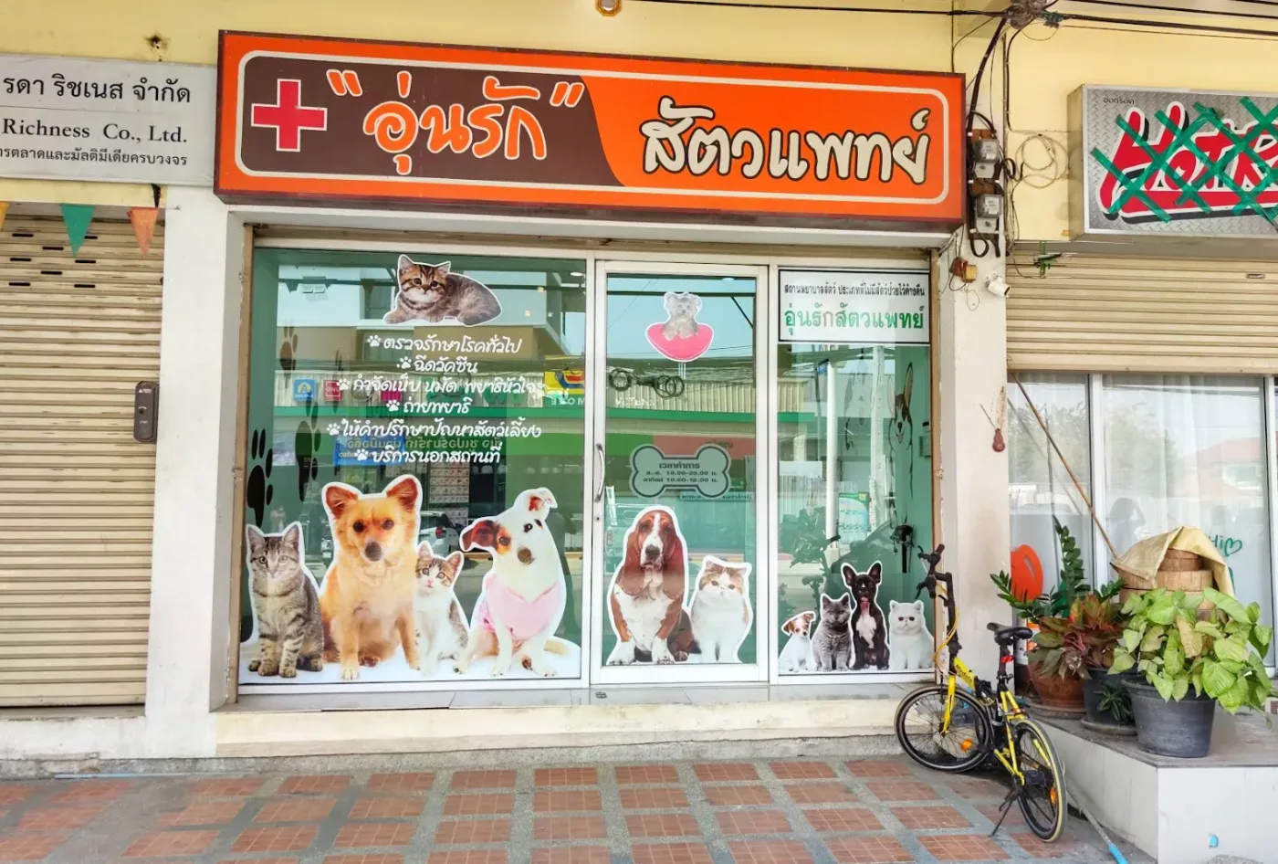 อุ่นรักสัตวแพทย์ คลินิก-โรงพยาบาลสัตว์ นนทบุรี
