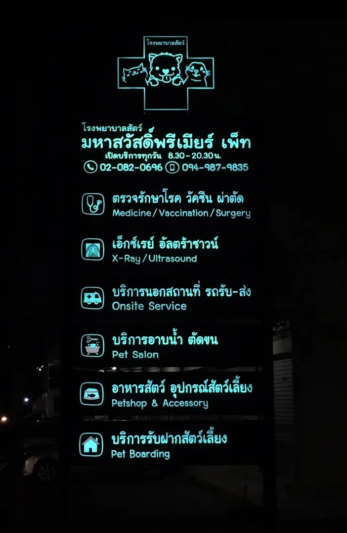 โรงพยาบาลสัตว์แกรนด์อเวนิวพรีเมียร์ คลินิก-โรงพยาบาลสัตว์ นนทบุรี 4