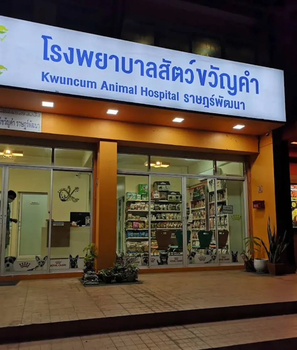 โรงพยาบาลสัตว์ขวัญคำ สาขาราษฎร์พัฒนา คลินิก-โรงพยาบาลสัตว์ กรุงเทพมหานคร