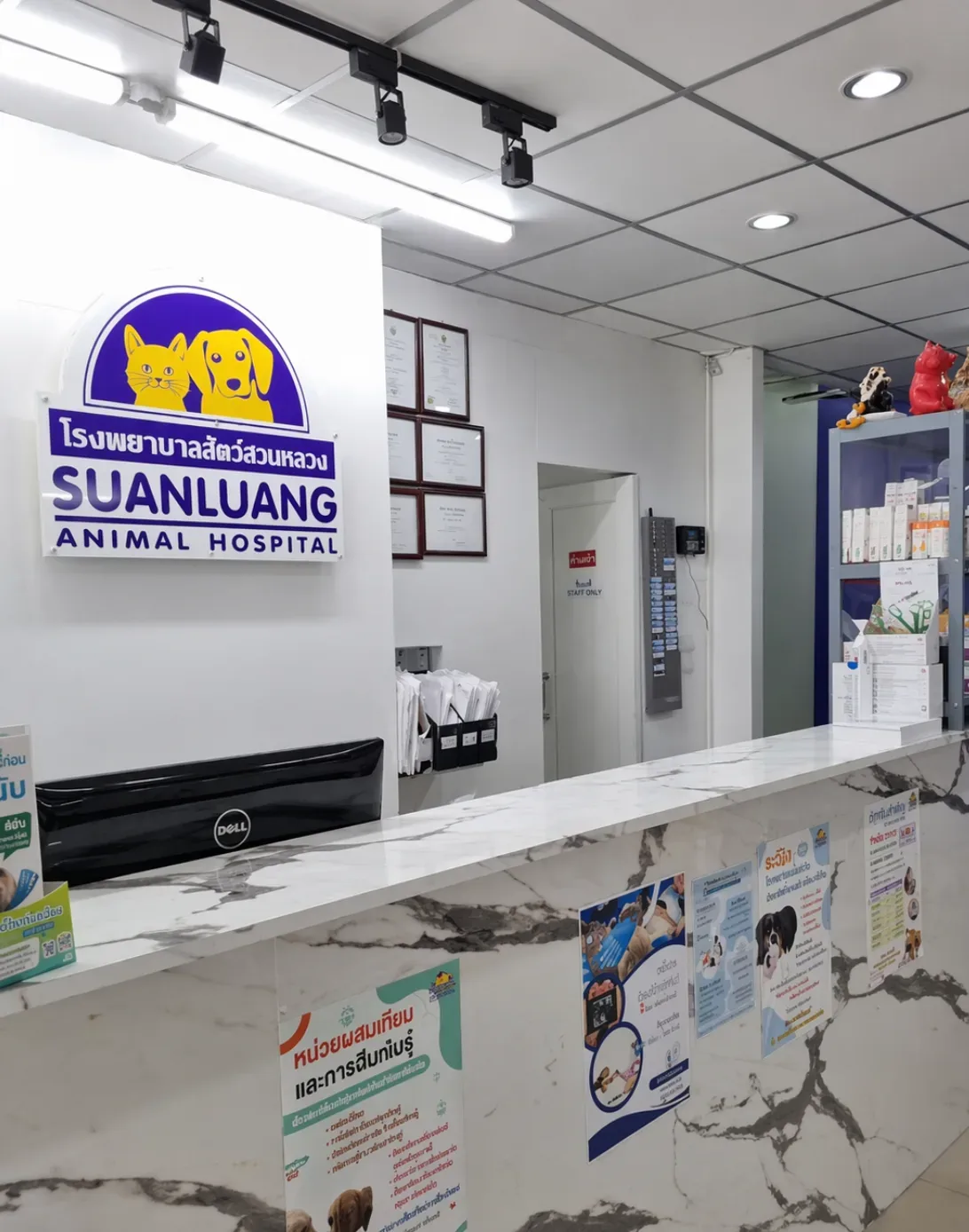 โรงพยาบาลสัตว์สวนหลวง พัฒนาการ 63 คลินิก-โรงพยาบาลสัตว์ กรุงเทพมหานคร
