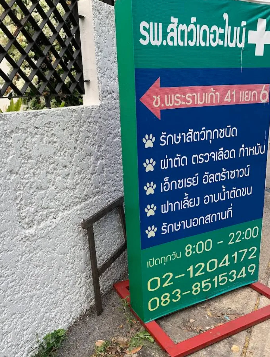 โรงพยาบาลสัตว์เดอะไนน์ (The Nine Animal Hospital) คลินิก-โรงพยาบาลสัตว์ กรุงเทพมหานคร
