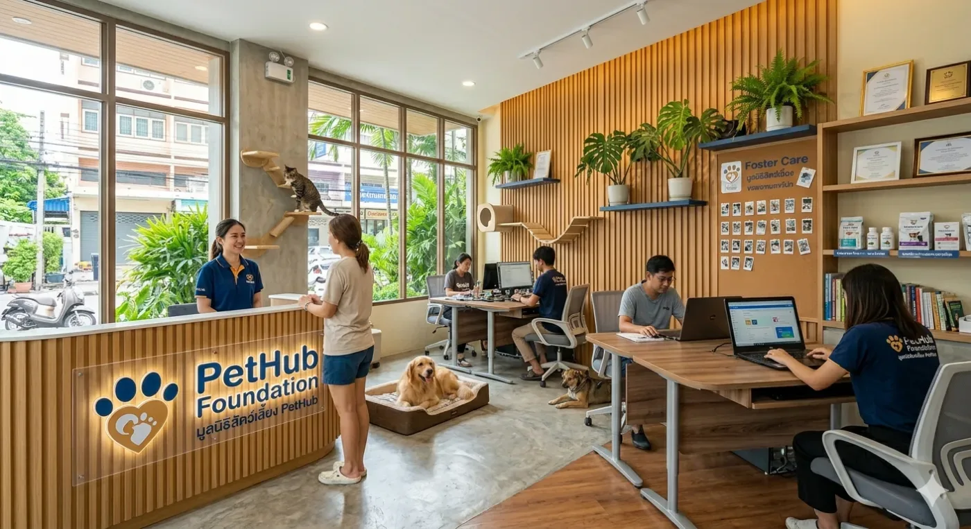 PetHub Foundation ศูนย์พักพิง / มูลนิธิ กรุงเทพมหานคร 2