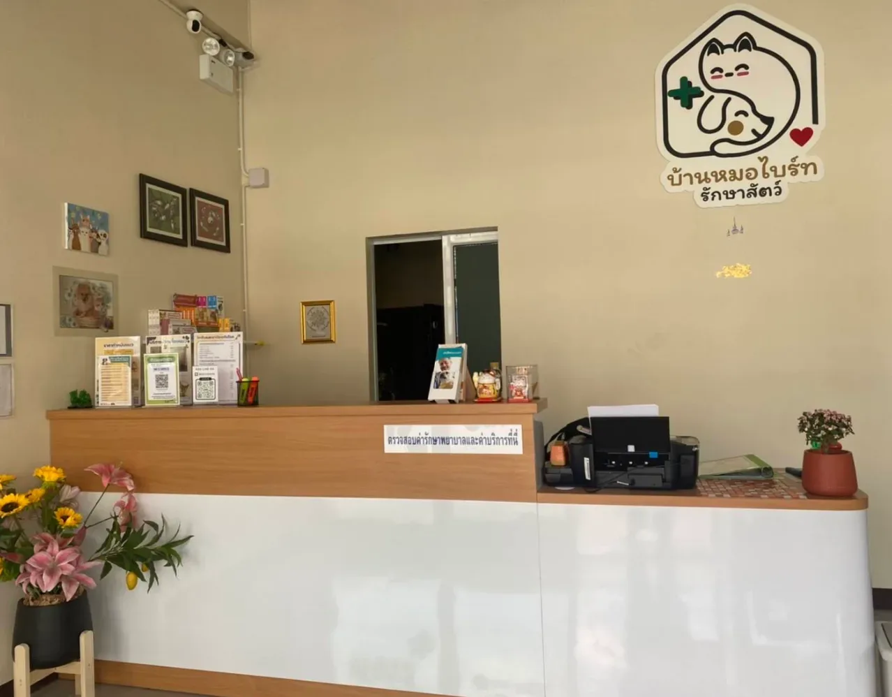 บ้านหมอไบร์ทรักษาสัตว์ คลินิก-โรงพยาบาลสัตว์ นนทบุรี 4