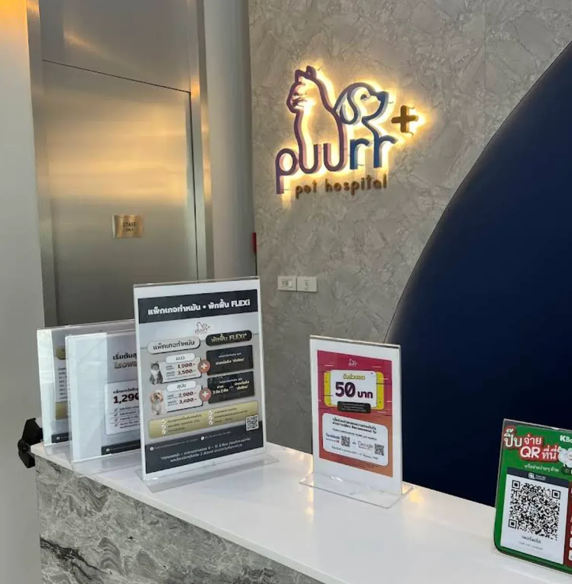 โรงพยาบาลสัตว์เพอร์พลัส พระราม 5 – นครอินทร์ | PUURR+ pet hospital Rama 5 – Nakhon-In br. คลินิก-โรงพยาบาลสัตว์ นนทบุรี 3